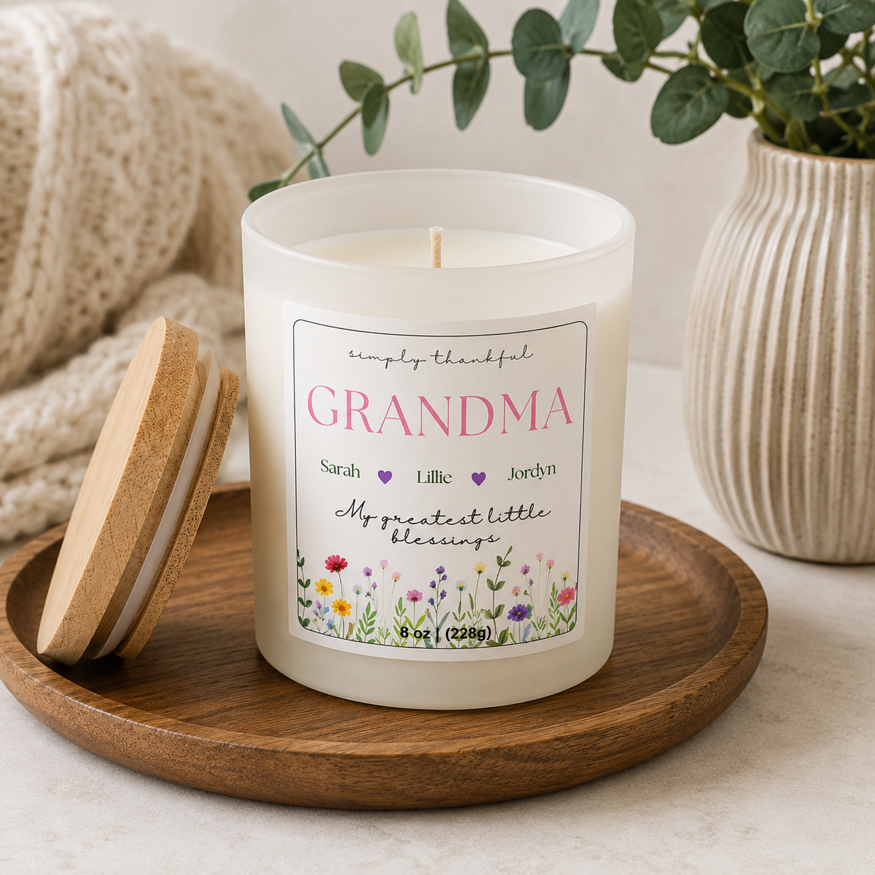 Personalized Candle Gifts