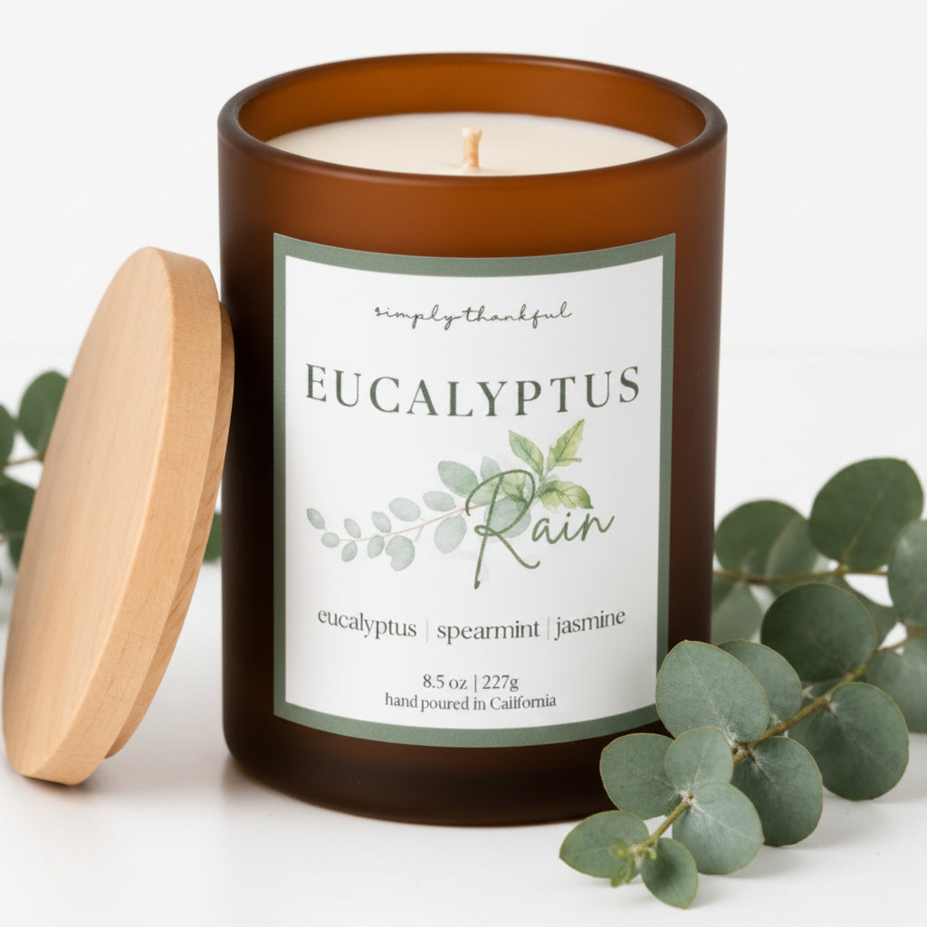 Everyday Collection - Eucalyptus Rain 8 oz. candle