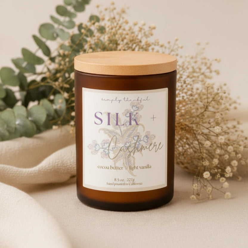 Everyday Collection - Silk + Cashmere 8 oz. candle