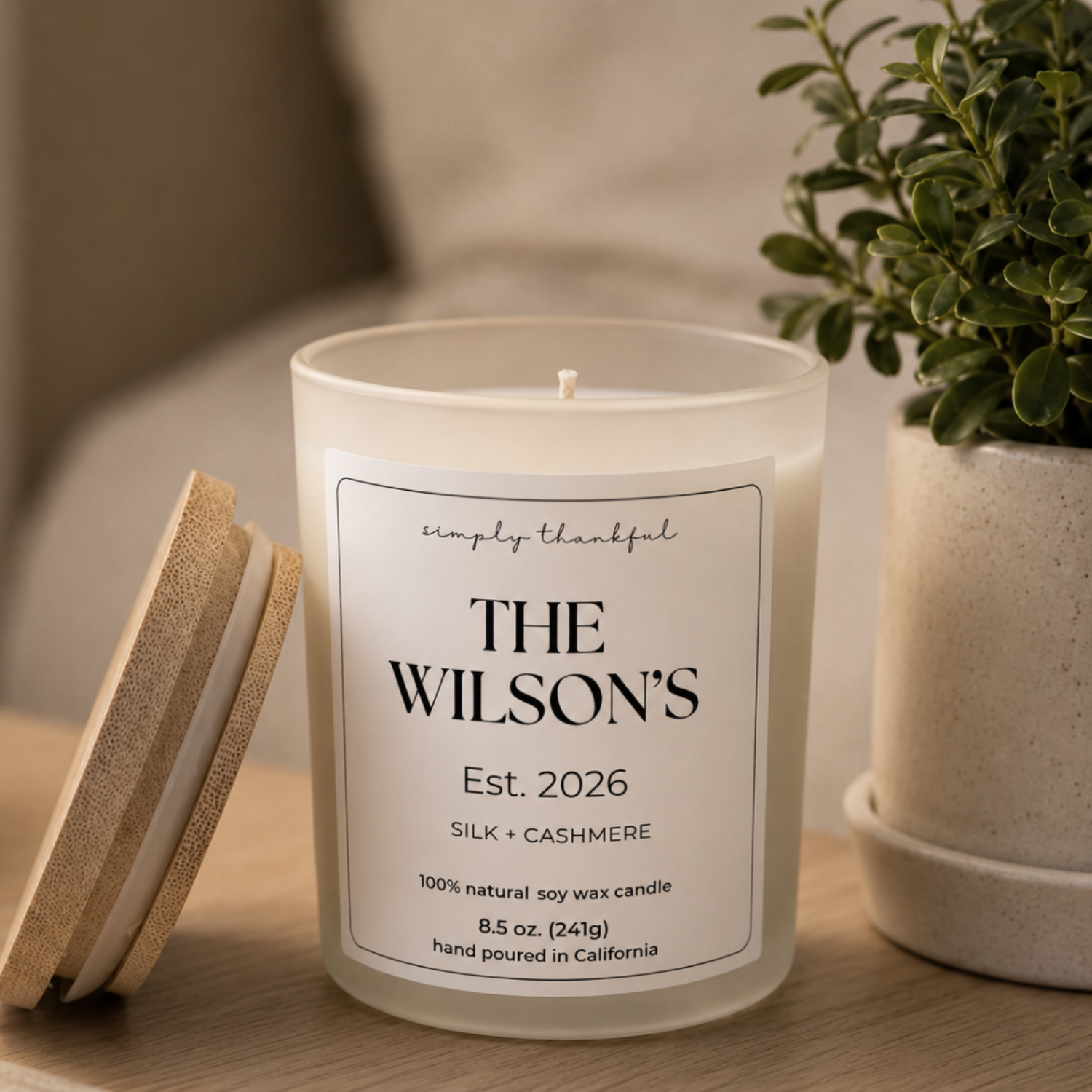 Personalized Candle Gifts