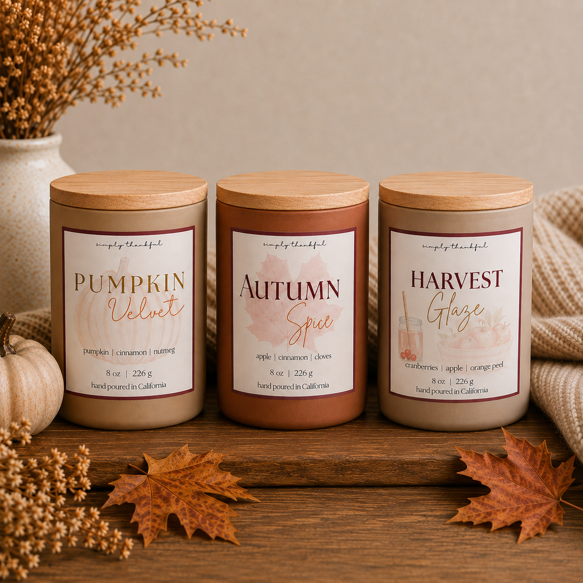 Fall Collection -  Limited Edition - 8 oz