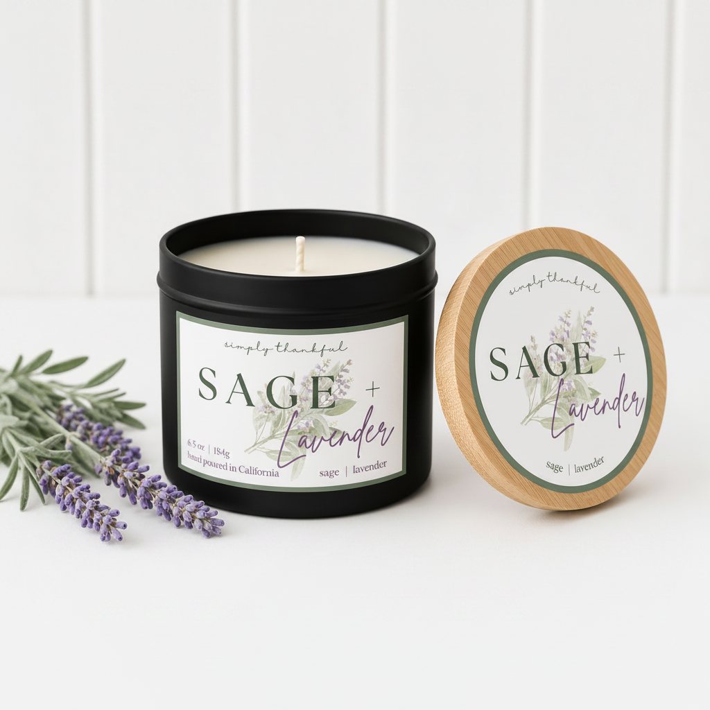 Everyday Collection - Sage + Lavender 6.5 oz