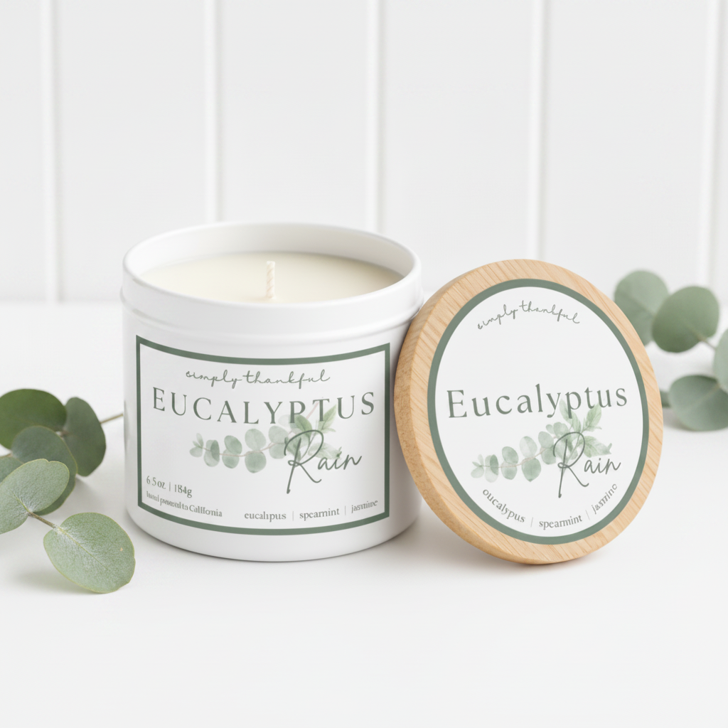 Everyday Collection - Eucalyptus Rain  6.5 oz