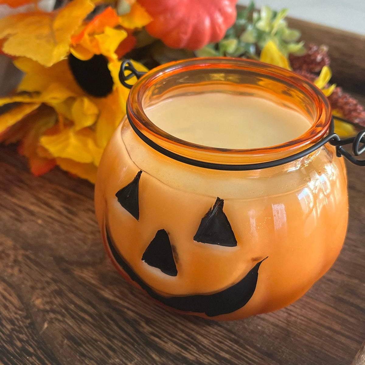Wickless Pumpkins -  11 oz Candle