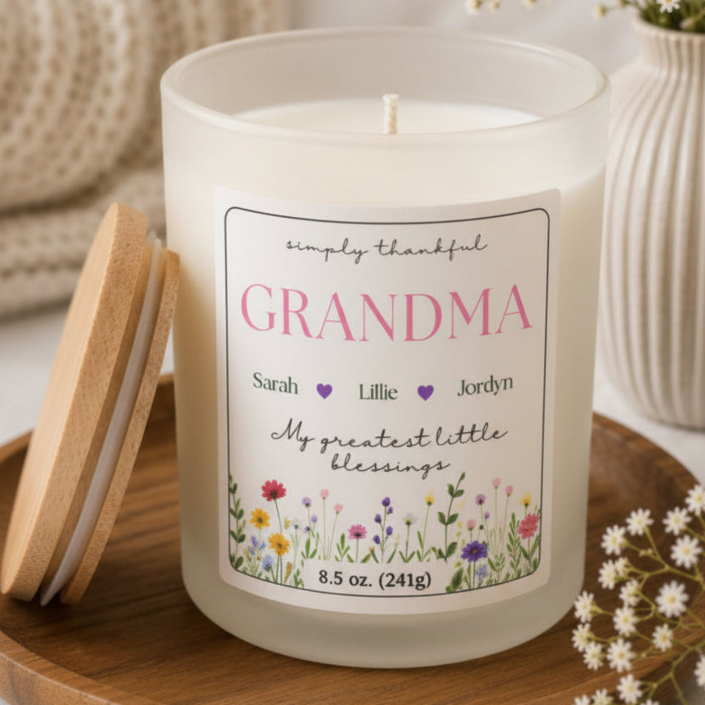 Personalized Candle Gifts