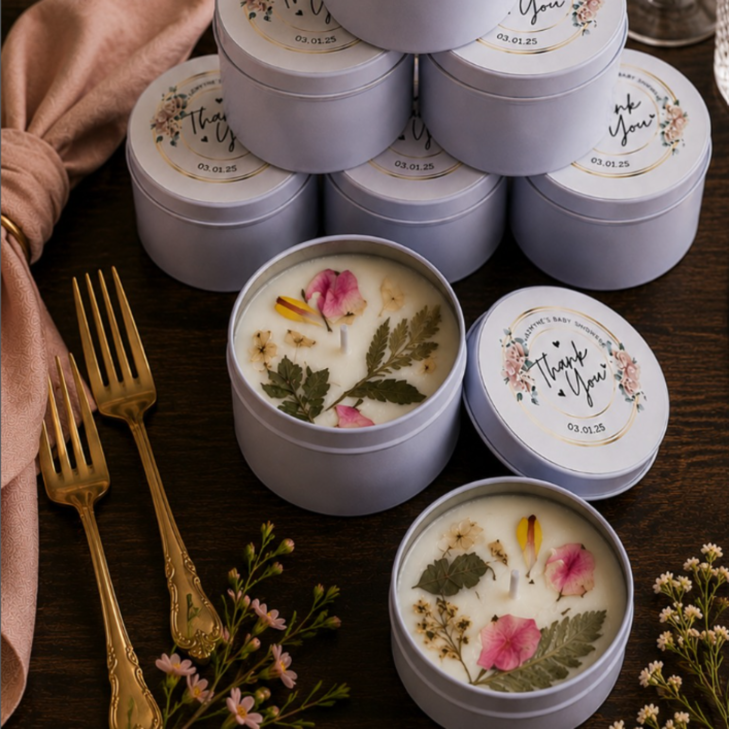 Candle Favors set of 12