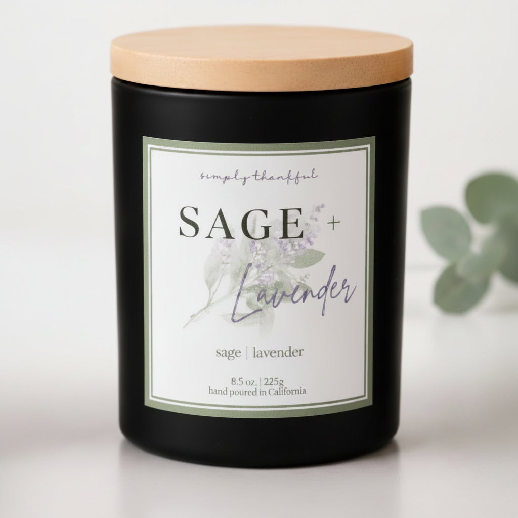 Everyday Collection - Sage + Lavender 8 oz. candle