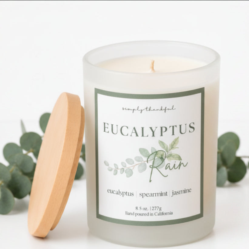 Everyday Collection - Eucalyptus Rain 8 oz. candle