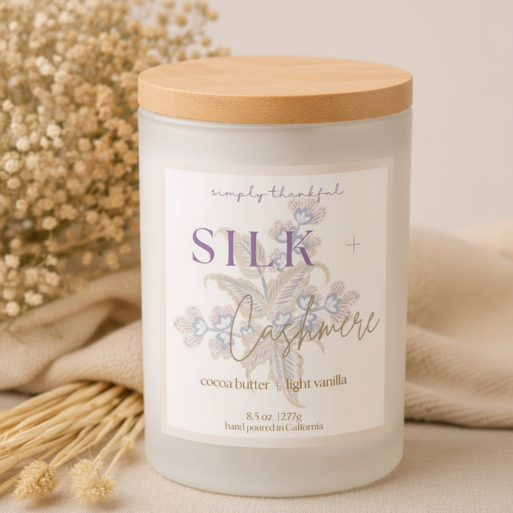 Everyday Collection - Silk + Cashmere 8 oz. candle