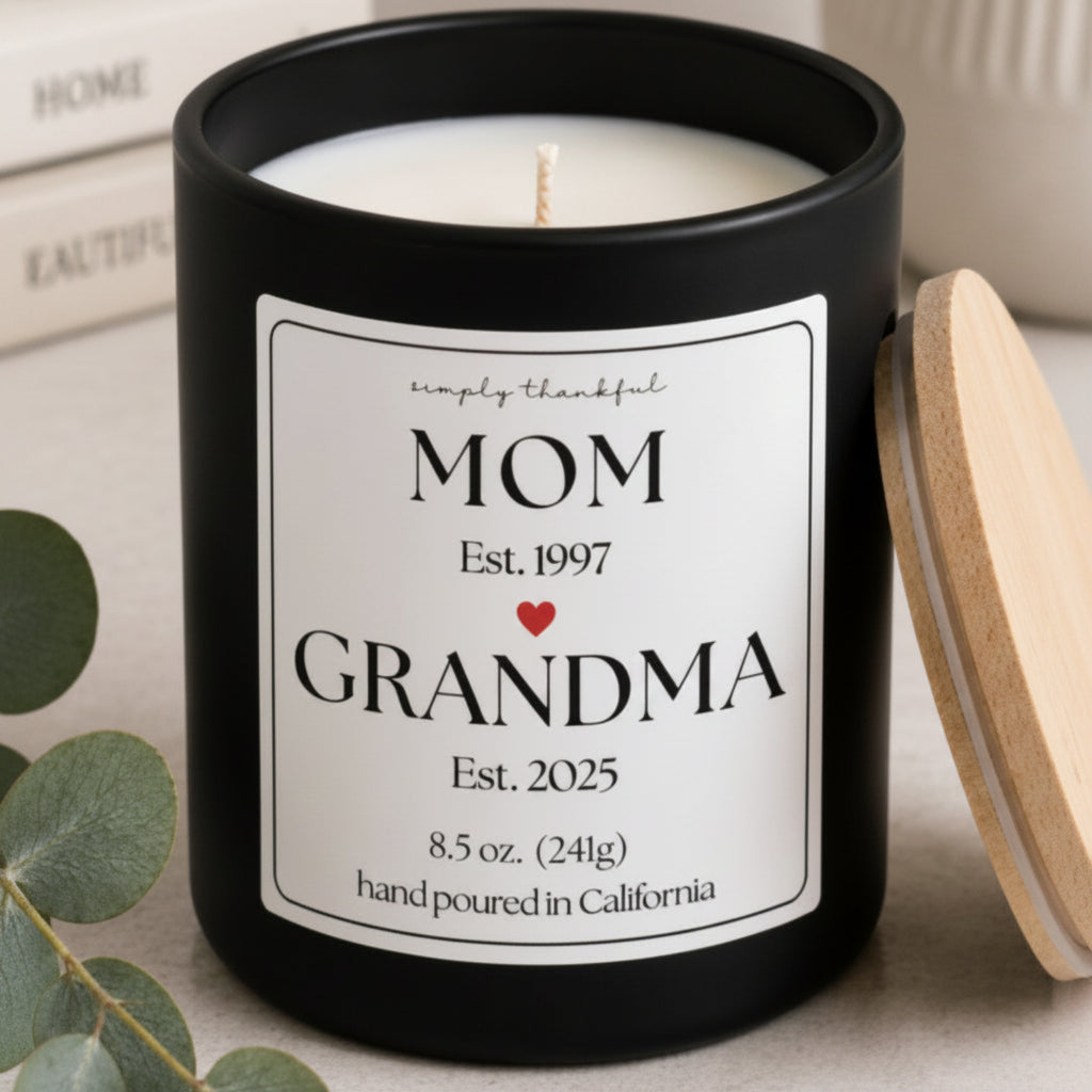 Personalized Candle Gifts