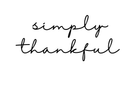 Simply Thankful Favors - Home